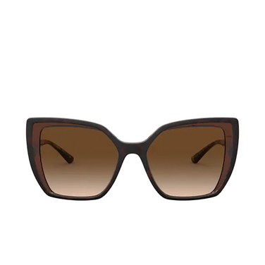 Occhiali da sole Dolce & Gabbana DG6138 318513 havana on transparent brown - frontale