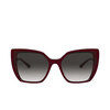 Dolce & Gabbana DG6138 Sunglasses 32478G bordeaux on transparent pink - product thumbnail 1/4