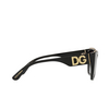 Dolce & Gabbana DG6144 Sunglasses 501/8G black - product thumbnail 3/4