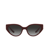 Dolce & Gabbana DG6146 Sunglasses 32858G transparent bordeaux - product thumbnail 1/4