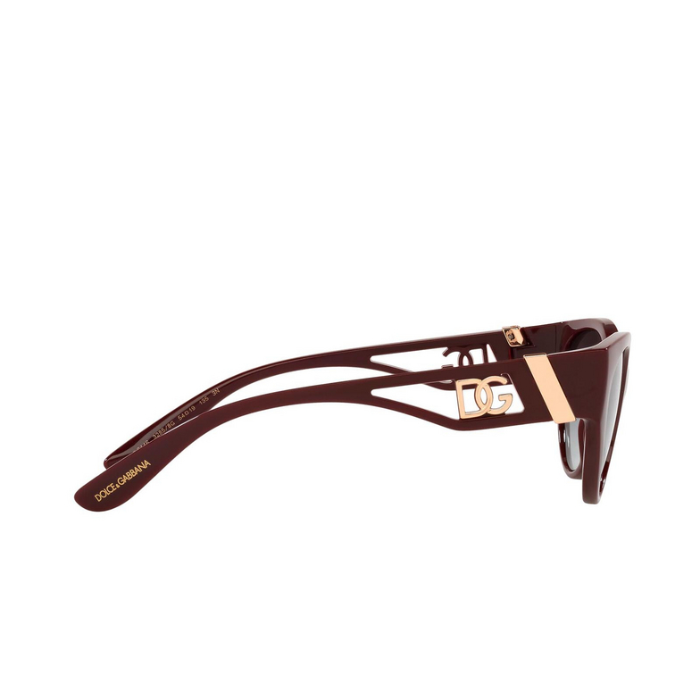 Dolce & Gabbana DG6146 Sunglasses 32858G transparent bordeaux - 3/4