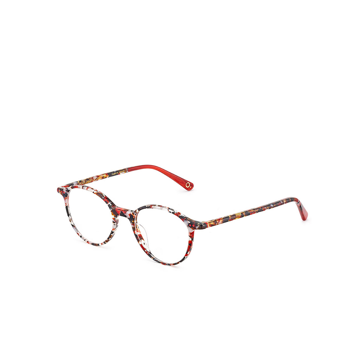 Etnia Barcelona® Round Eyeglasses: Pearl District color Rd - three-quarters view.