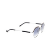 Eyepetizer AIR Sunglasses C.1-26F blue and silver - product thumbnail 2/4