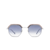 Eyepetizer AIR Sunglasses C.1-26F blue and silver - product thumbnail 1/4