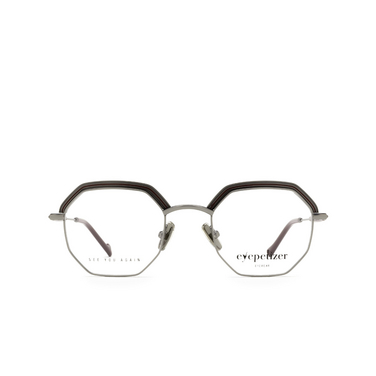 Eyepetizer AIR Eyeglasses C.3 bordeaux and gun - front view