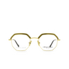 Eyepetizer AIR Eyeglasses C.4 green and gold - product thumbnail 1/4