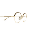 Gafas graduadas Eyepetizer AIR C.9 beige and rose gold - Miniatura del producto 3/4