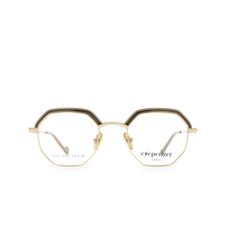 Eyepetizer® Irregular Eyeglasses: Air color Beige And Rose Gold C.9.