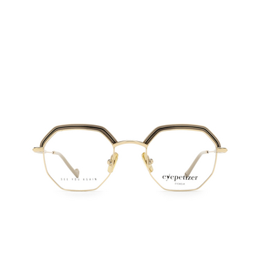 Eyepetizer AIR Eyeglasses C.9 beige and rose gold - front view