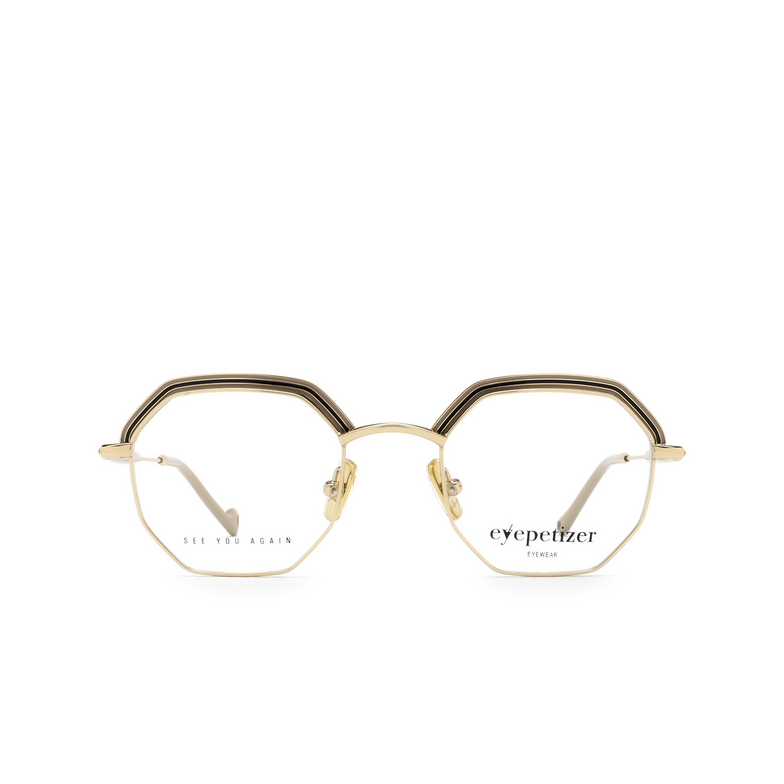 Gafas graduadas Eyepetizer AIR C.9 beige and rose gold - 1/4