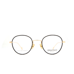 Eyepetizer® Round Eyeglasses: Alain color Black C 4-F.