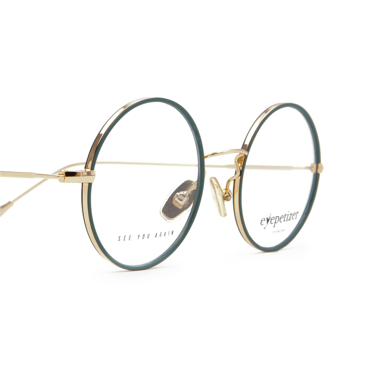 Occhiali da vista Eyepetizer ANAIS C 4-B Sage Green - anteprima prodotto 3/4