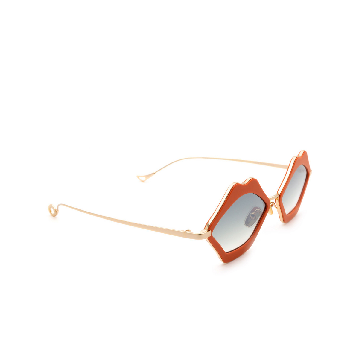 Eyepetizer BISOUS Sunglasses C.4-K-25F Coral - three-quarters view