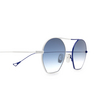 Eyepetizer BOTAFOCH Sunglasses C.19-12F white & blue - product thumbnail 3/4