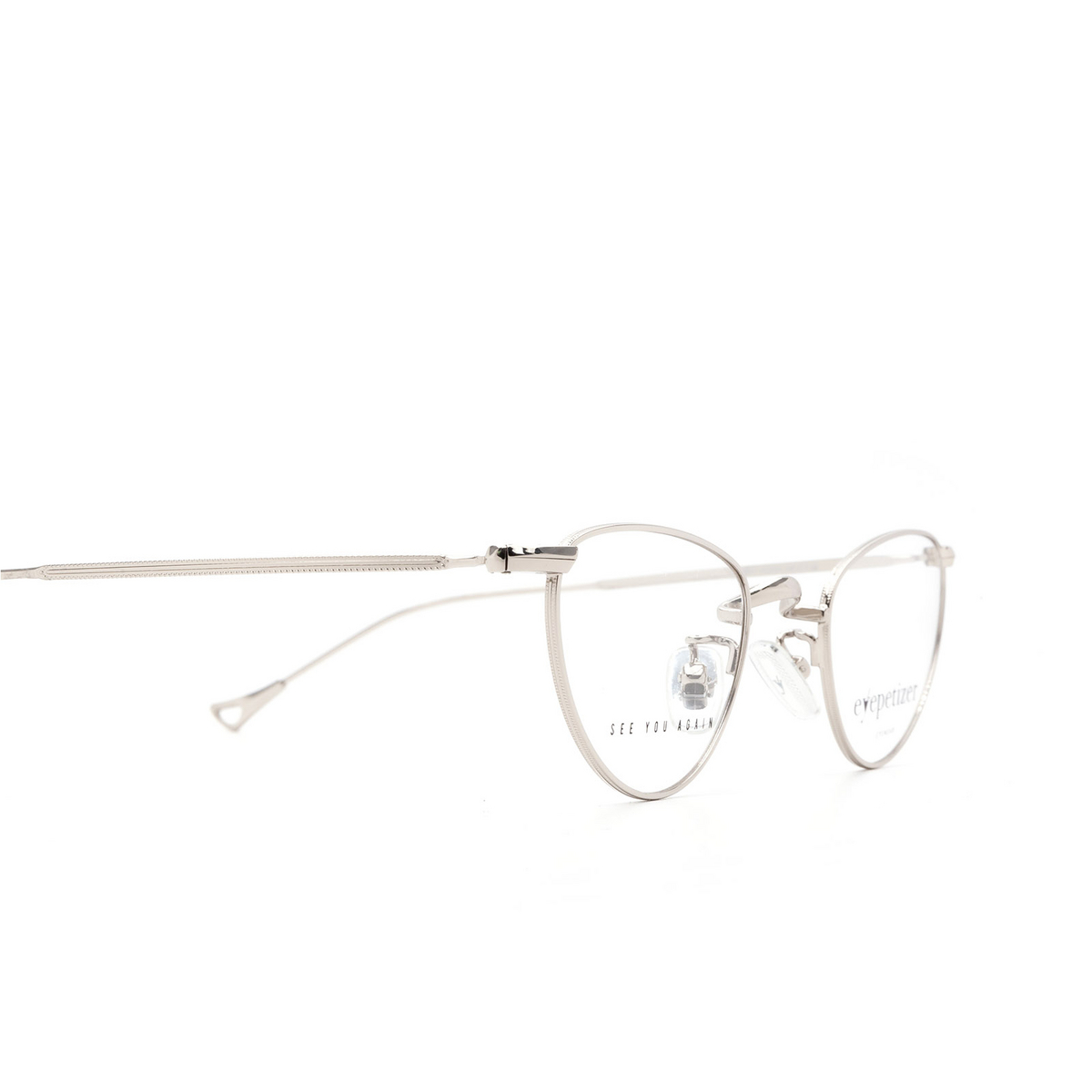 Eyepetizer® Cat-eye Eyeglasses: Bovary color Silver C 1 - 2/3.
