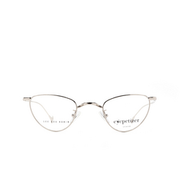 Eyepetizer® Cat-eye Eyeglasses: Bovary color Silver C 1.