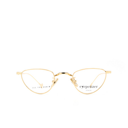 Eyepetizer® Cat-eye Eyeglasses: Bovary color Gold C 4.