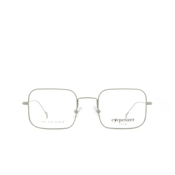 Eyepetizer® Square Eyeglasses: Brando color Sage Green C 10.