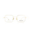 Gafas graduadas Eyepetizer BRANDO C 4-OP matte gold - Miniatura del producto 1/4