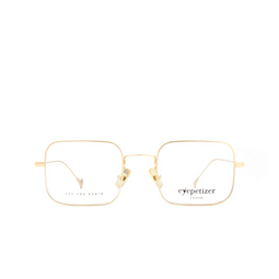 Eyepetizer® Square Eyeglasses: Brando color Matte Gold C 4-OP.