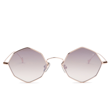 Eyepetizer CHARLOTTE Sunglasses C.9-18F gold rose - front view