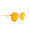 Lunettes de soleil Eyepetizer CLAIRE C.13-37 orange - Vignette du produit 3/4
