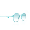 Occhiali da sole Eyepetizer CLAIRE C.14-21 turquoise - anteprima prodotto 3/4