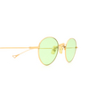 Occhiali da sole Eyepetizer CLINT C.4-1 gold - anteprima prodotto 3/4