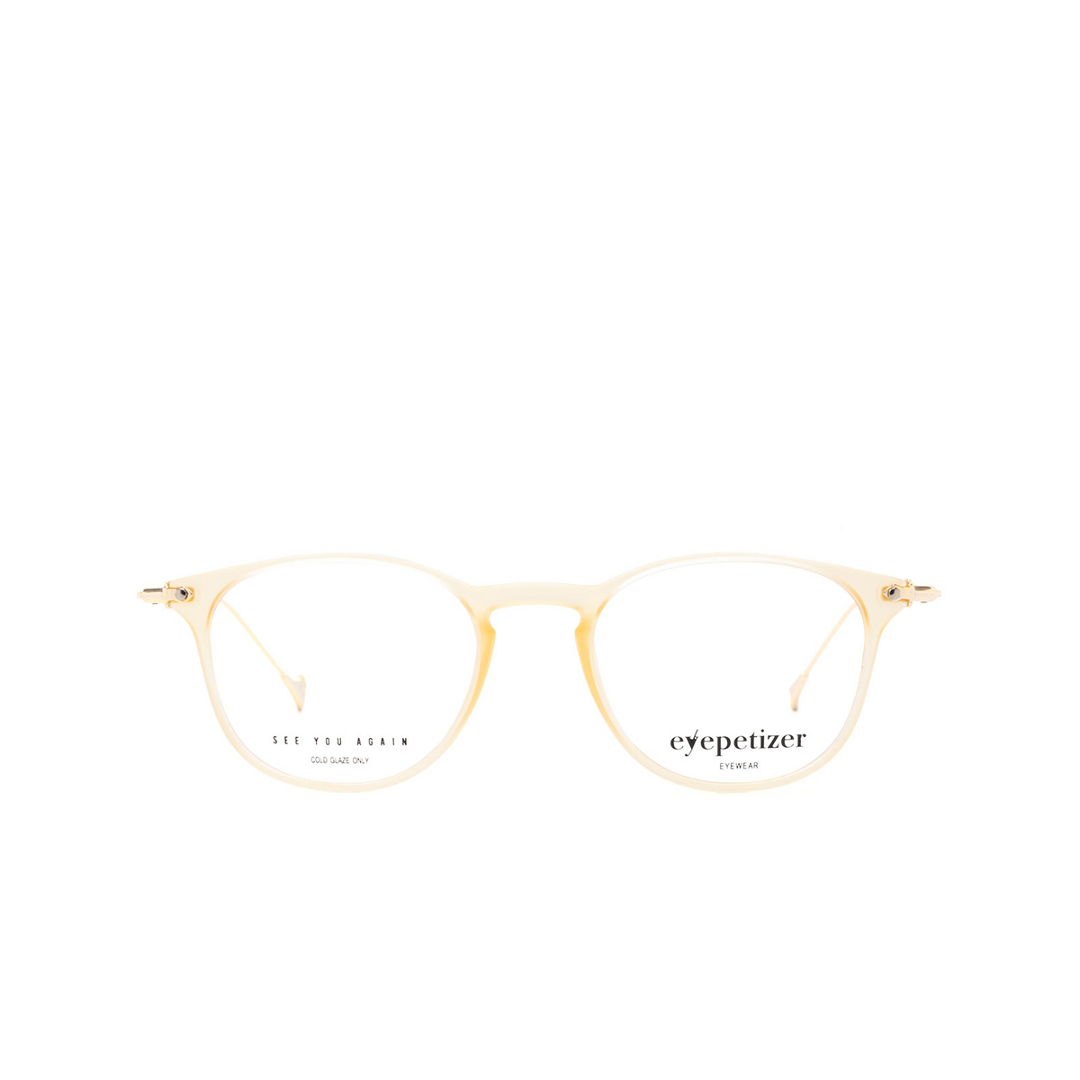 Eyepetizer® Square Eyeglasses: Dan Optical color Matte Honey C B-4 - product thumbnail 1/3.