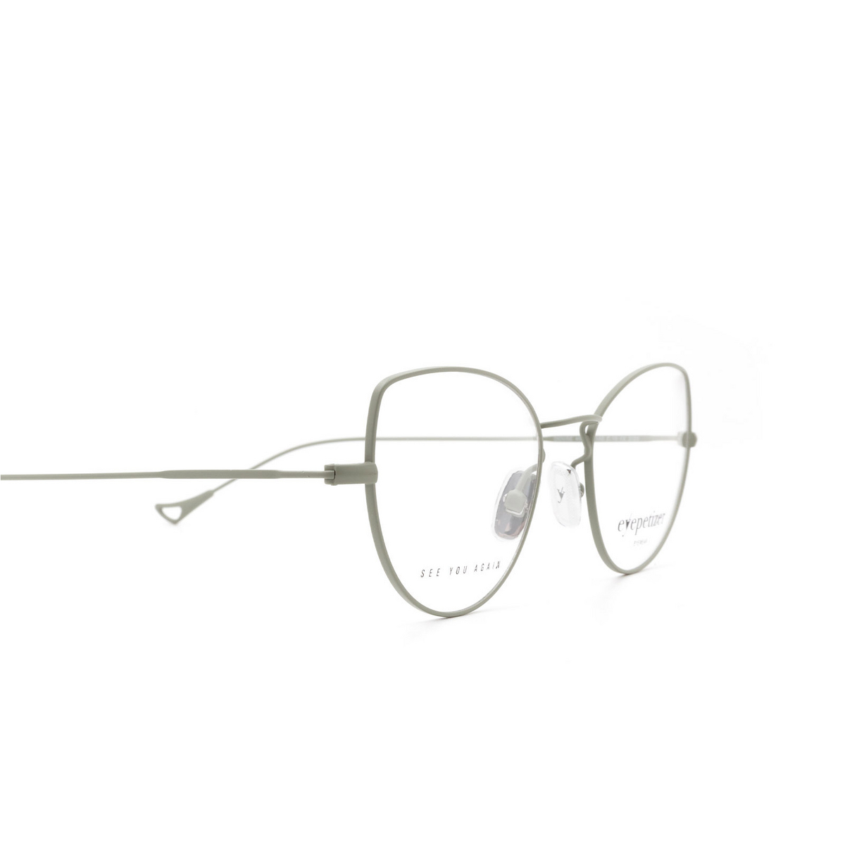 Eyepetizer DENISE Eyeglasses C.10 Matt Green - 3/4
