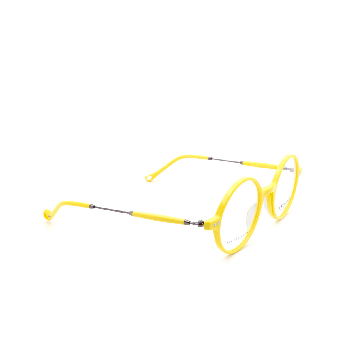 Eyepetizer DIX Eyeglasses C.3-U Yellow - three-quarters view