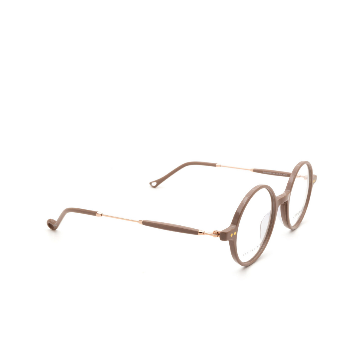 Eyepetizer DIX Eyeglasses C.9-E Beige - three-quarters view