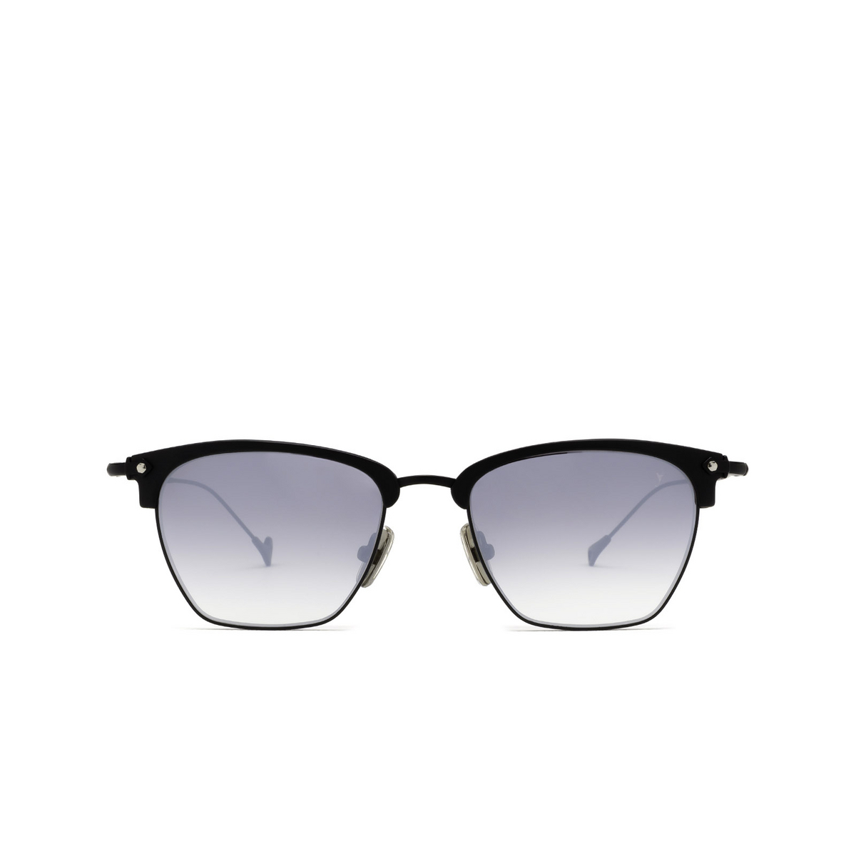 Eyepetizer® Irregular Sunglasses: Don color Black Matt C.A-6-27F - front view.