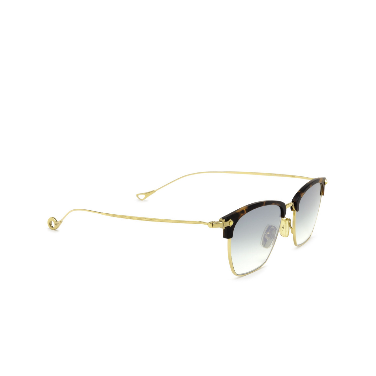 Eyepetizer® Irregular Sunglasses: Don color Avana Matt C.G-4-25F - three-quarters view.