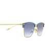 Eyepetizer DON Sunglasses C.P-4-26F petrol blue matt - product thumbnail 3/4