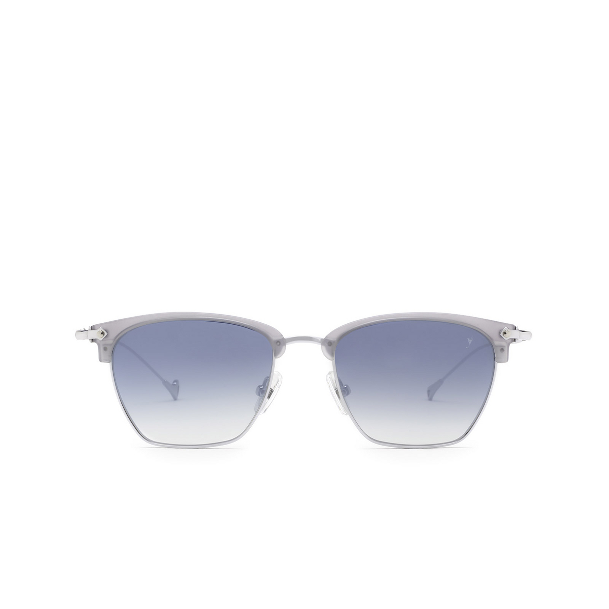 Eyepetizer® Irregular Sunglasses: Don color Ice Grey Matt C.R-1-26F - front view.