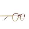 Eyepetizer® Irregular Eyeglasses: Dutch color Powder Pink And Cyclamen C.o/j - product thumbnail 3/3.