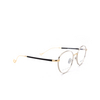 Eyepetizer® Round Eyeglasses: Ector Optical color Silver / Gold C 1/4A - product thumbnail 2/3.
