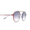Eyepetizer EN BOSSA Sunglasses C.18-27F red & blue - product thumbnail 3/4