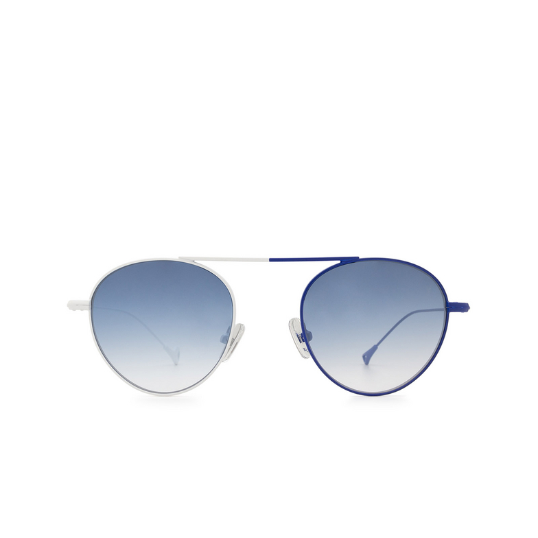 Occhiali da sole Eyepetizer EN BOSSA C.19-12F white & blue - 1/4