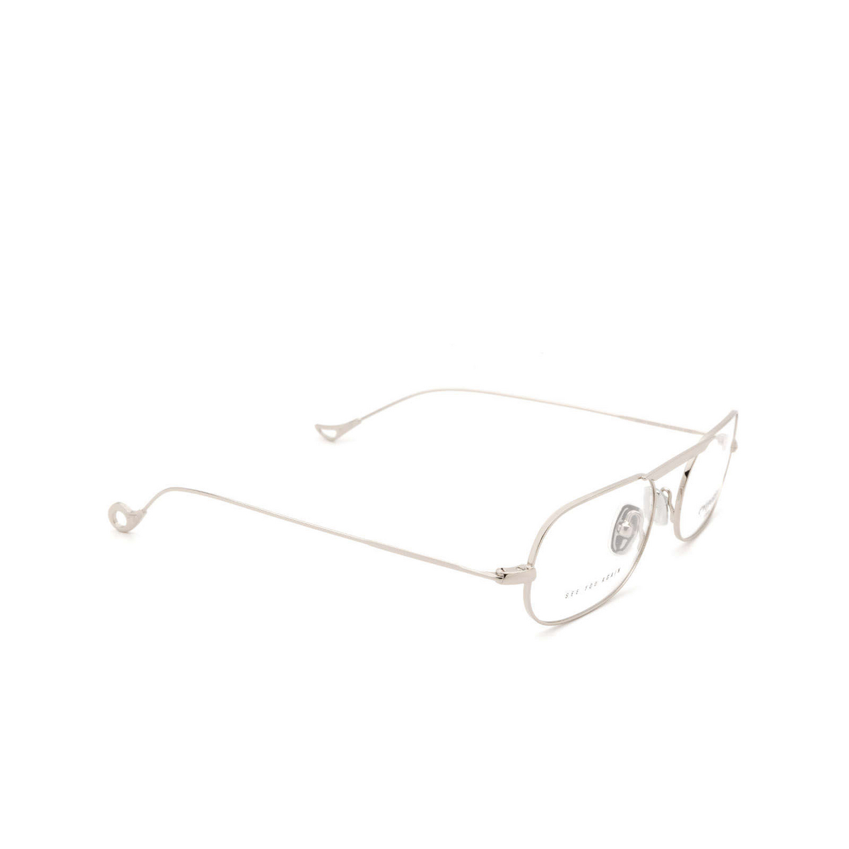 Eyepetizer ERIC Eyeglasses C.1 Silver - three-quarters view