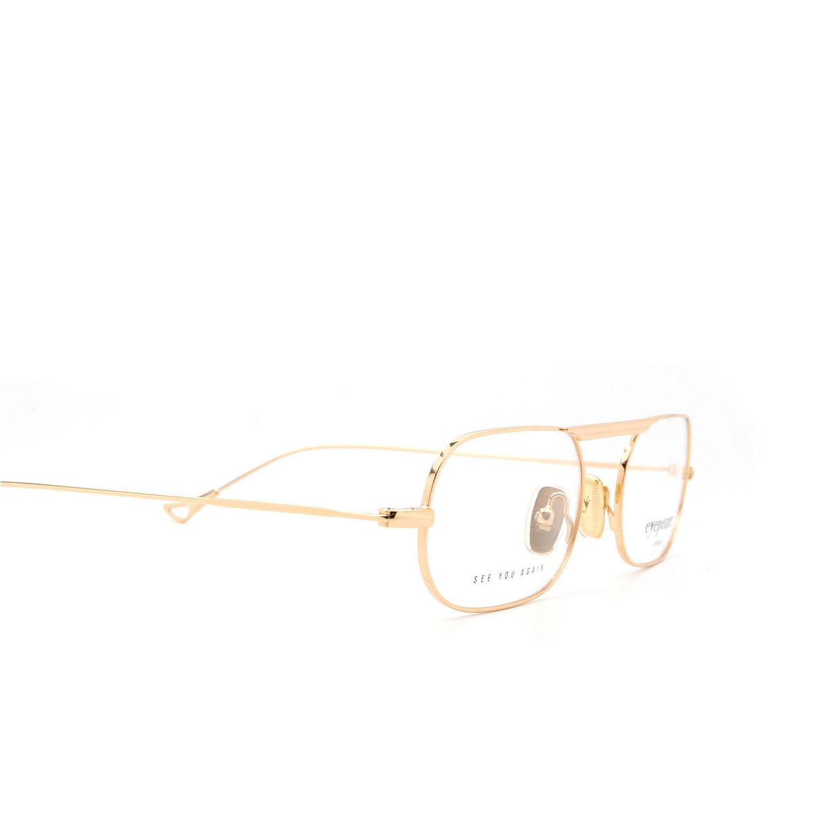 Occhiali da vista Eyepetizer ERIC C.4 Gold - anteprima prodotto 3/4