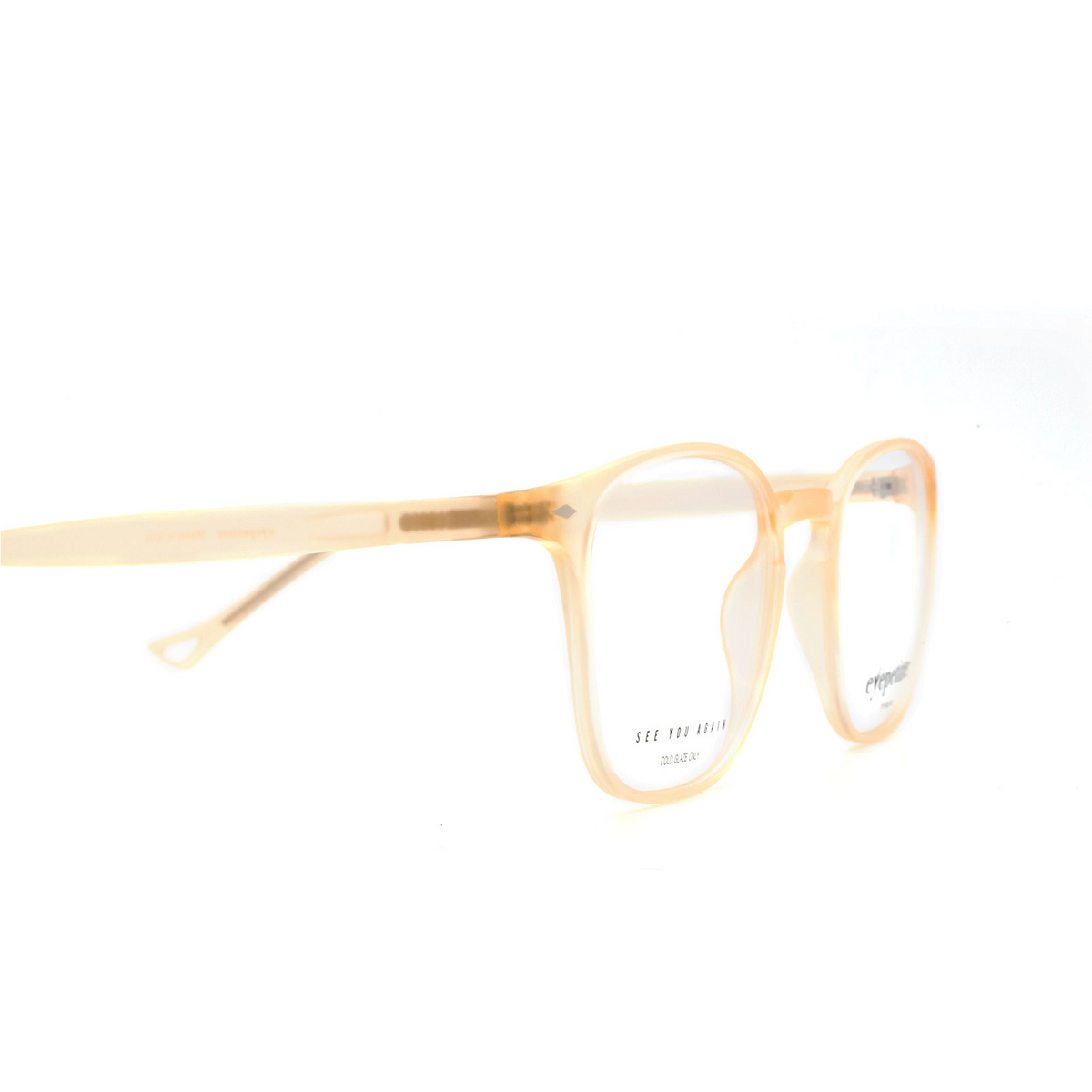 Eyepetizer® Square Eyeglasses: Francis color Matte Honey C B-b - 3/3.