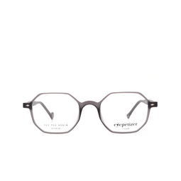 Eyepetizer® Irregular Eyeglasses: Gabriele color Matte Grey C C-c.
