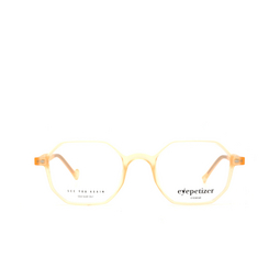 Eyepetizer® Irregular Eyeglasses: Gabriele color Matte Honey C B-b.