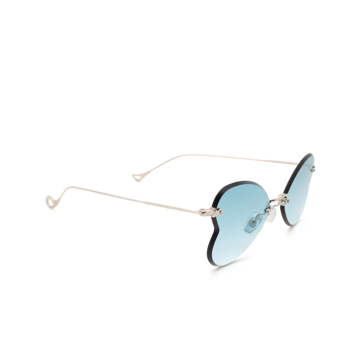 Eyepetizer GRETA Sunglasses C.1-21 Silver - three-quarters view