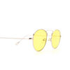 Occhiali da sole Eyepetizer HALLES C 2-4 gold - anteprima prodotto 3/4