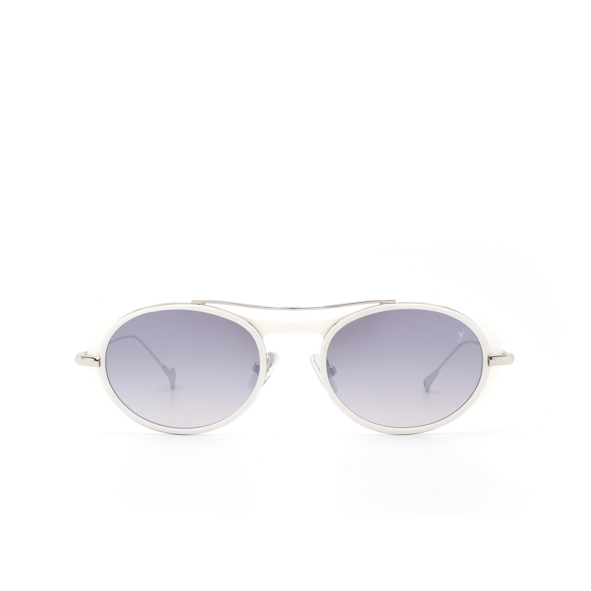 Eyepetizer HELEN Sunglasses C. L 1-17F Matte White - front view