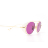 Eyepetizer HELEN Sunglasses C. L 4-3 matte white - product thumbnail 3/4