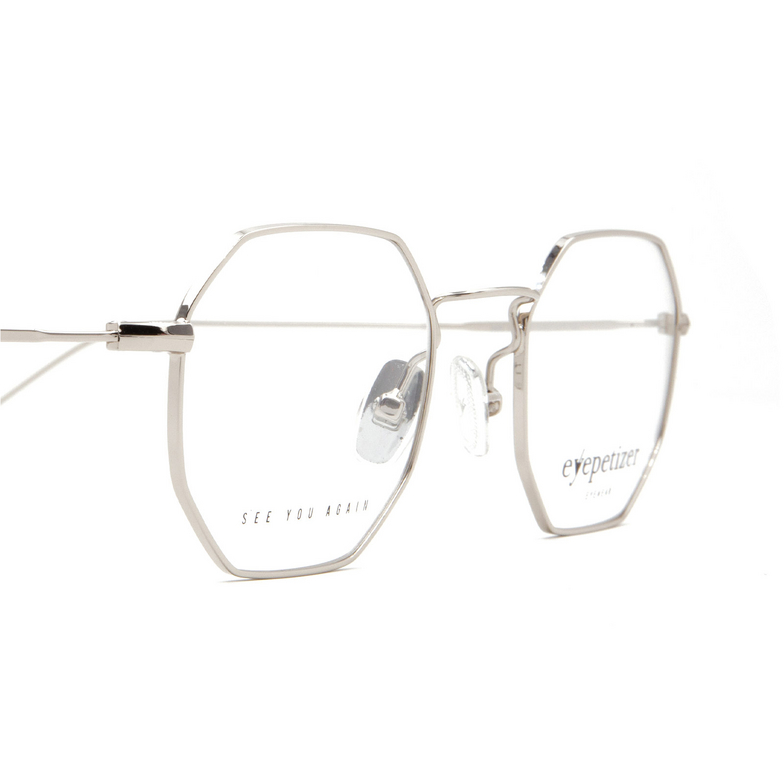 Gafas graduadas Eyepetizer IAN C.1 silver - 3/4